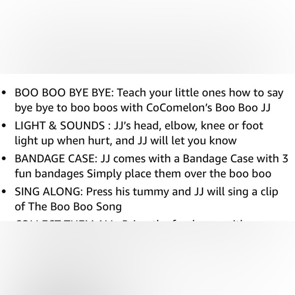 NIB Talking and Singing COCOMELON Plush doll • LIGHT & SOUNDS and SING ALONG: - Picture 11 of 12